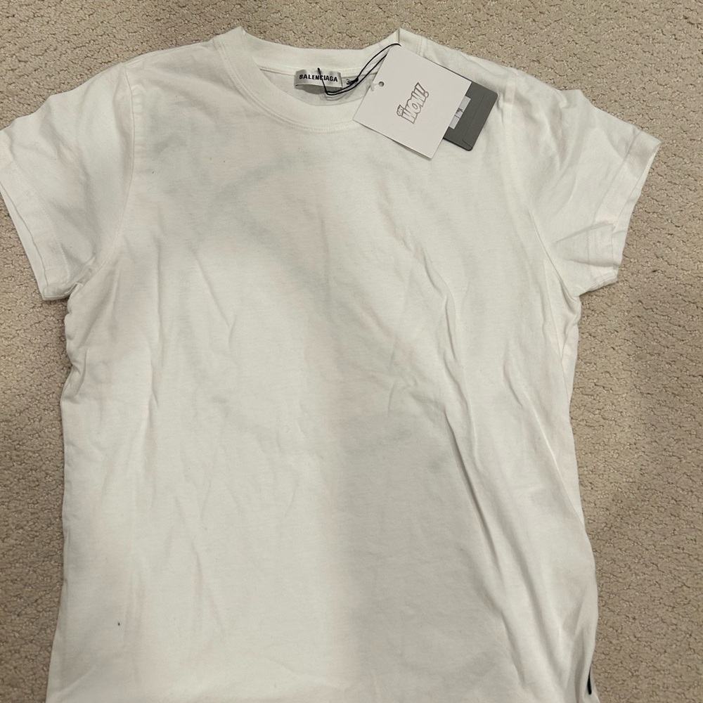White Crew Neck T-Shirt